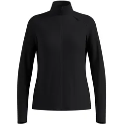Odlo, Damen, Funktionsshirt, Essential Warm Full Zip (XS), Schwarz