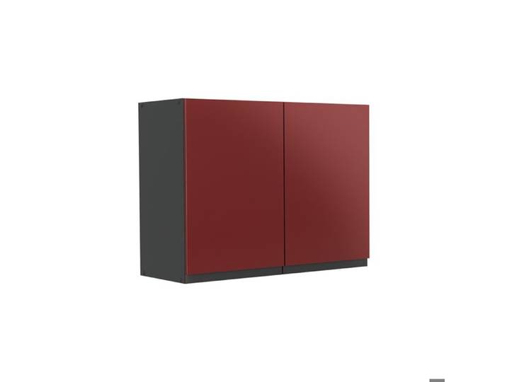 Armoire en verre R-Line 80cm Rouge/Anthracite Vicco 71463