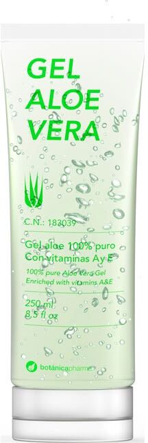BotánicaPharma Gel Aloe Vera Puro C/ Vit A Y E Botanicapharma 250 Ml