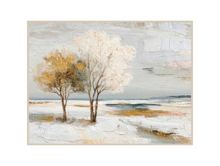 Euroart Metallbild Neutral Landscape III - Haptic Effect, Mehrfarbig, Metall, Landschaft \u0026 Natur, rechteckig, 60x80x4 cm, 3D-Effekt, gerahmt, Bilder & Rahmen, Bilder, Holz & Metallbilder