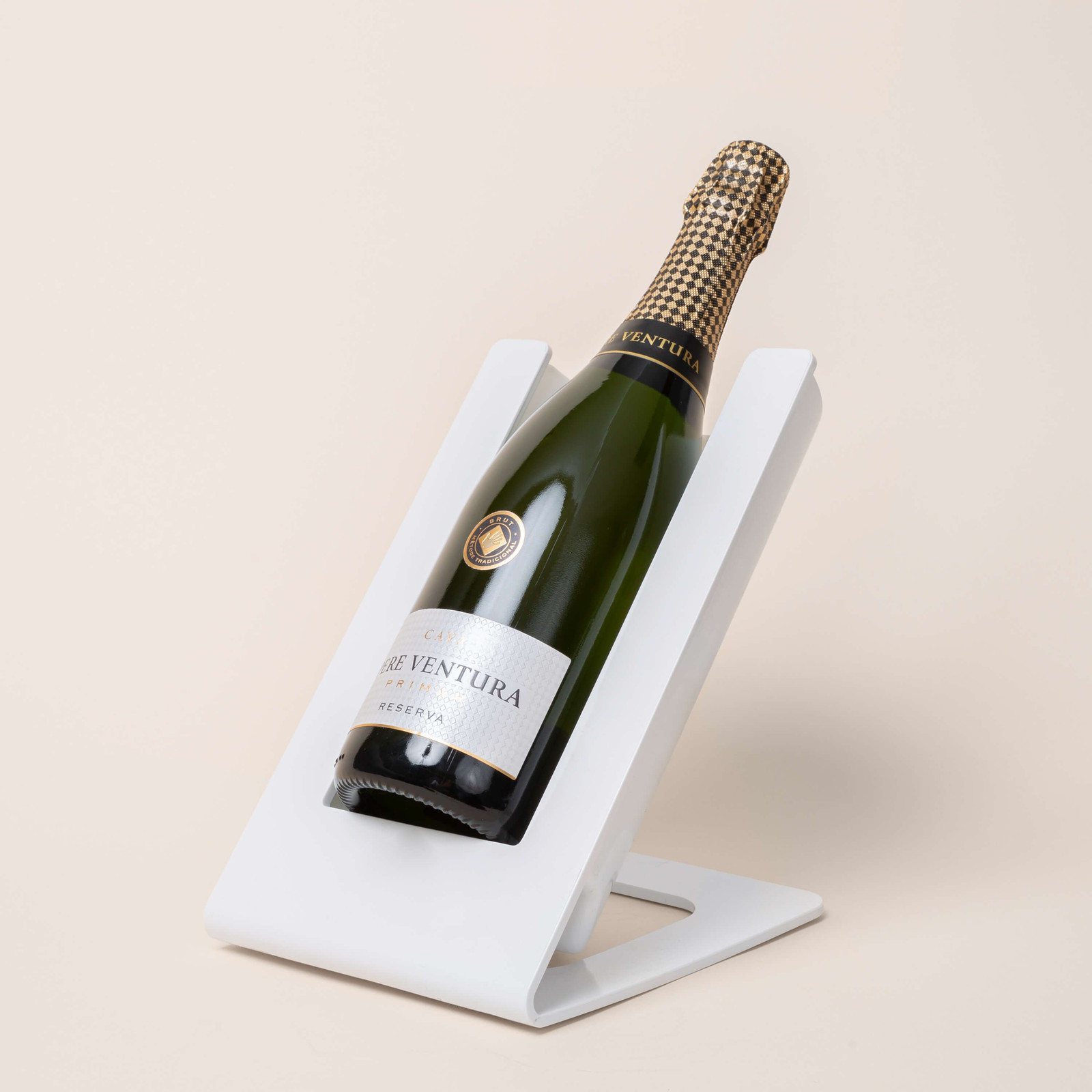Innovatieve koeler in zwart, wit of transparant met acryl en plastic