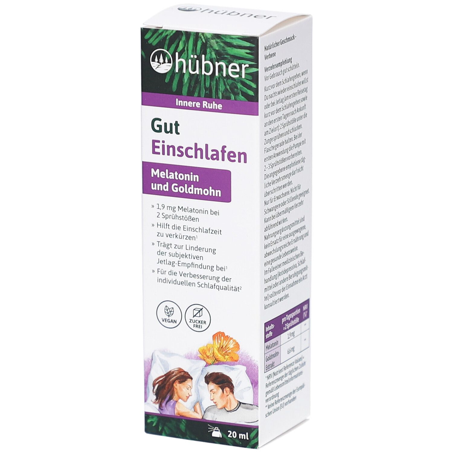 Hübner Gut Einschlafen Spray 20 ml