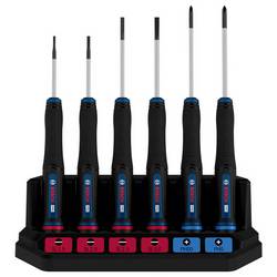 Bosch Professional 1600A039PL Schraubendreher-Set 6teilig PH, Schlitz