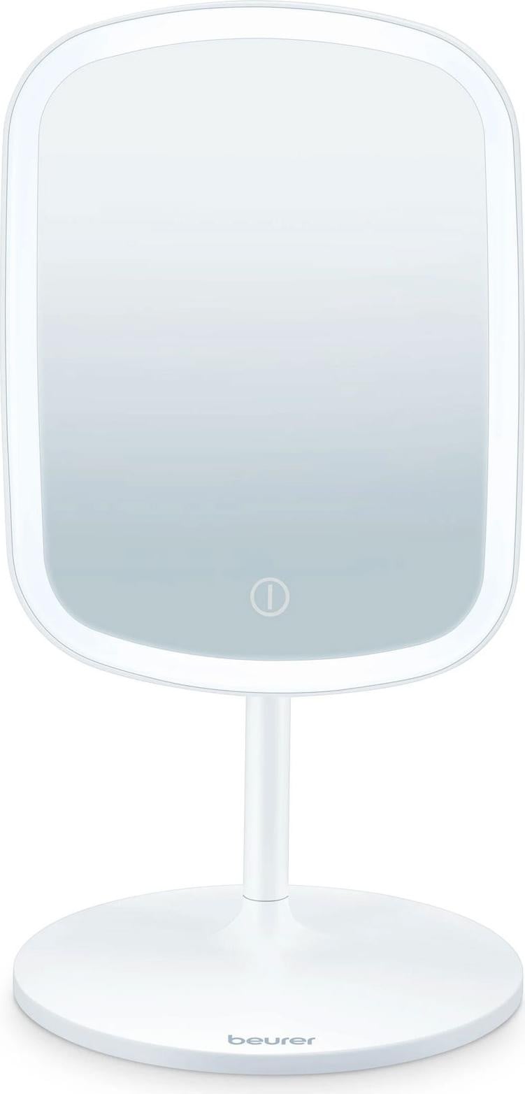 Beurer BS 47 oplaadbare make-upspiegel met LED-verlichting voor op tafel