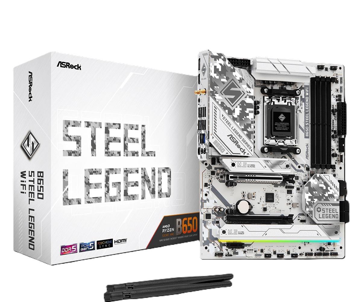 ASRock B650 Steel Legend WiFi 90-MXBN90-A0UAYZ