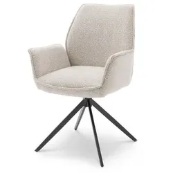 Musterring Stuhl Tiama Stoff Beige Champagner