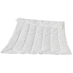 Traumina Premium Selection Faser Bettdecke Duo mit Loop-Band WK3 - 135x200cm