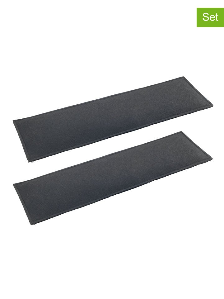 Maximex 2er-Set Wasserspeichermatten in Schwarz - (L)60 x (B)12 cm - onesize