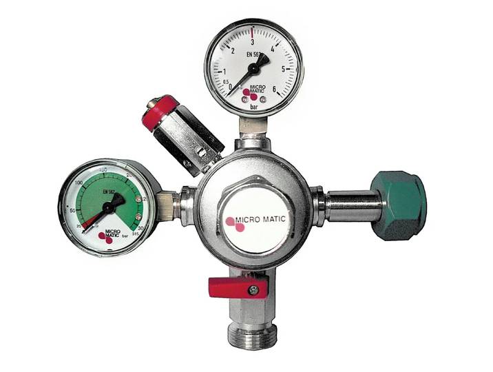 ich-zapfe Bierzapfanlage Druckminderer Co2 Micro-Matic - Bier Zapfanlage