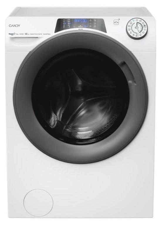 Candy RapidÓ PRO RP 486BWMR9/1-S, Frontlader, 8 kg, B, 76 dB, 1400 RPM, A