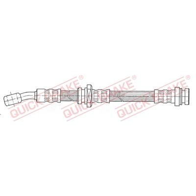 QUICK BRAKE Bremsschlauch 58943 für Opel Vaughall Suzuki
