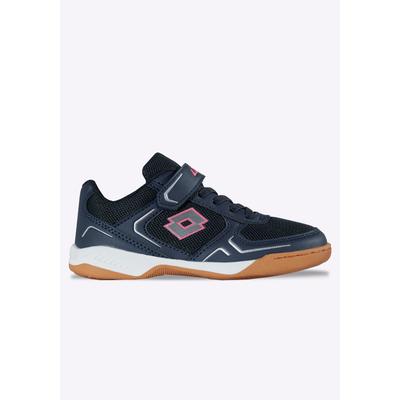 Hallenschuh LOTTO, Mädchen, Gr. 30, navy, pink, Mesh, Synthetik, Schuhe Hallenschuh