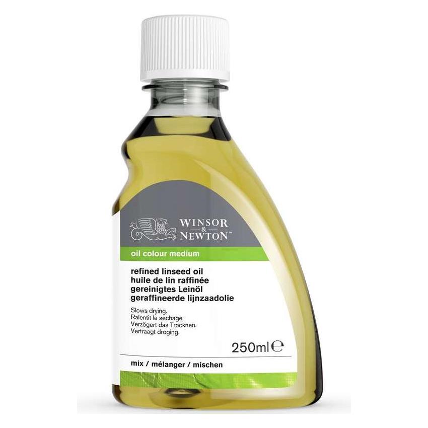 Winsor & Newton Oil additive linseed oil refined 250ml V3 (250 ml) (3139748)
