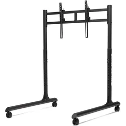 Next Level Racing Round Tube Freestanding Single, Zubehör Gaming Möbel, Schwarz