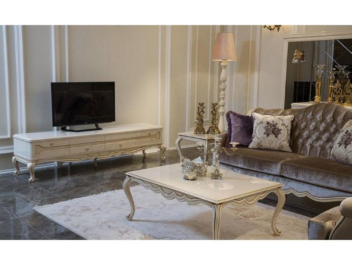 Xlmoebel TV-Schrank Eleganter Wohnzimmerschrank aus Italien mit Stauraum und Regal (1-St., TV-Schrank) Hergestellt in Europa