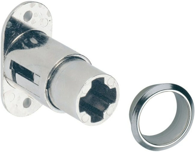 Hettich Prestige 2000 serrure à cylindre sous pression, serrure différente, gauche/droite, prég. f. cylindre interne (72501)