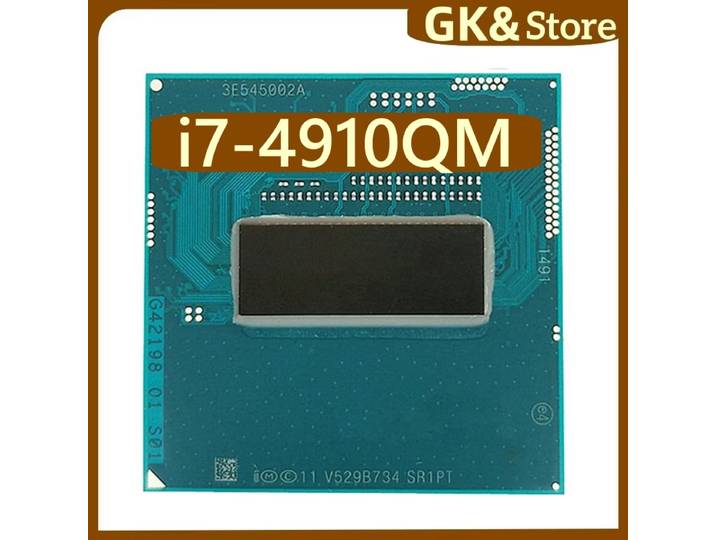 i7-4910MQ i7 4910MQ SR1PT Processeur Quad-Core Huit-Threads 2,9 GHz 8M 47W Socket G3 / rPGA946B