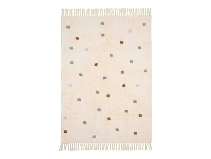 Little Dutch Teppich Kinderzimmer Kinderteppich mit Punkten blau - (120x170 cm)