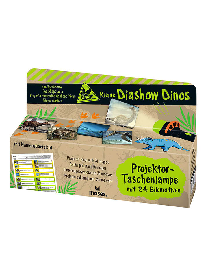 moses. Projektor-Taschenlampe "Kleine Diashow Dinos" - ab 3 Jahren - onesize