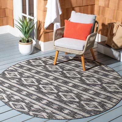 SAFAVIEH Courtyard Jerri Indoor/ Outdoor Waterproof Patio Backyard Rug