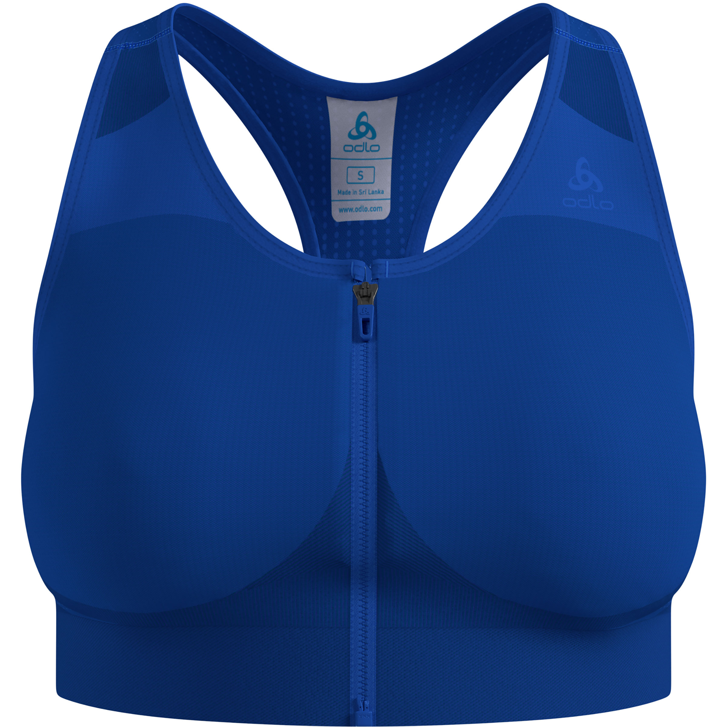 Odlo Seamless High Sport BH Damen Sport-BHs blau Größe M Laufen | Trailrunning Elastisch