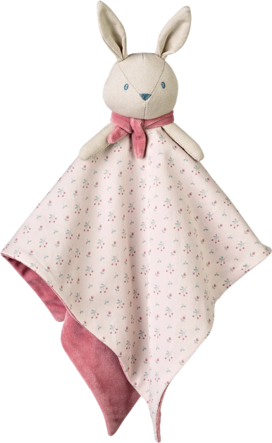 Saro Cotton Bunnies Doudou Rosa