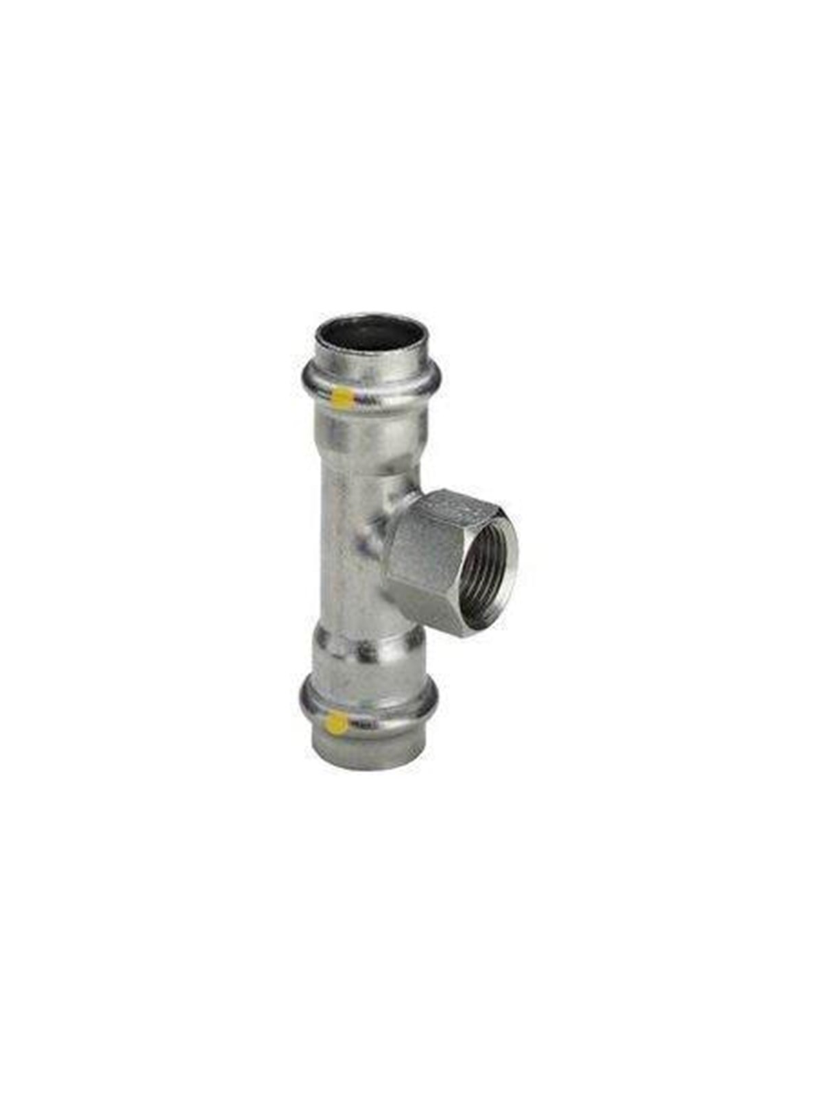 Viega Sanpress Inox Tee 42mm x 1/2" x 42mm stainless steel