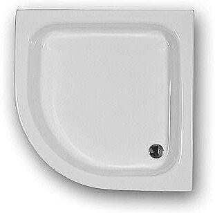 Caribia Eckdusche 80x15, Radius 50, 80 x 80 cm