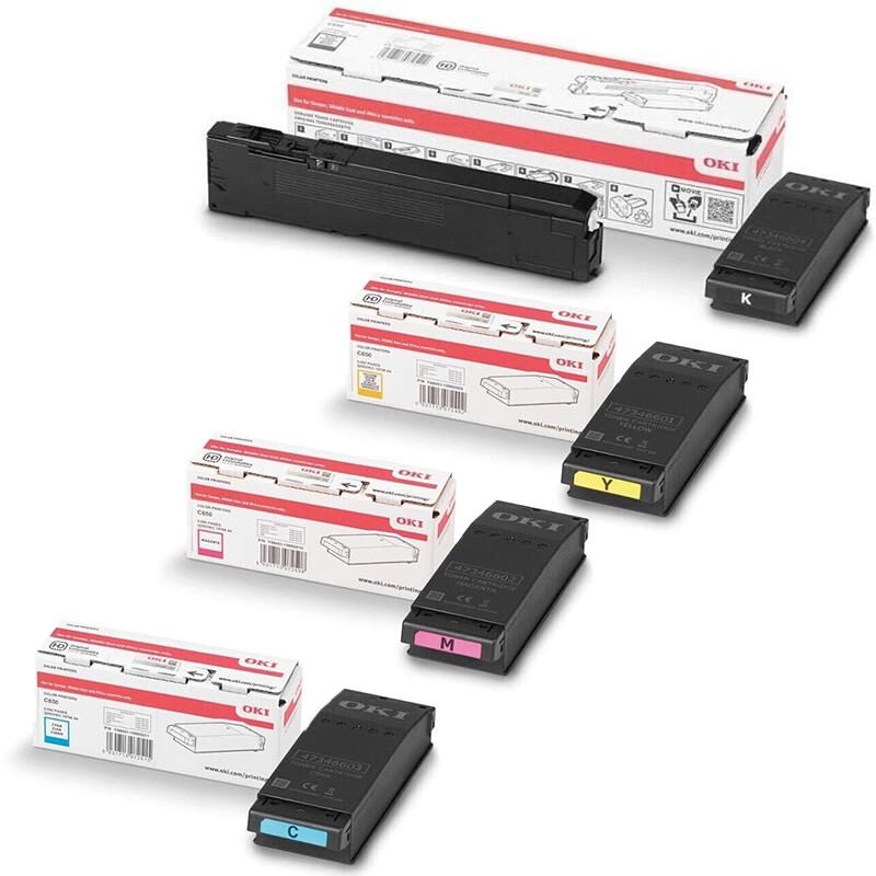 OKI Original Toner 4er Multipack für C650DN OP09006130