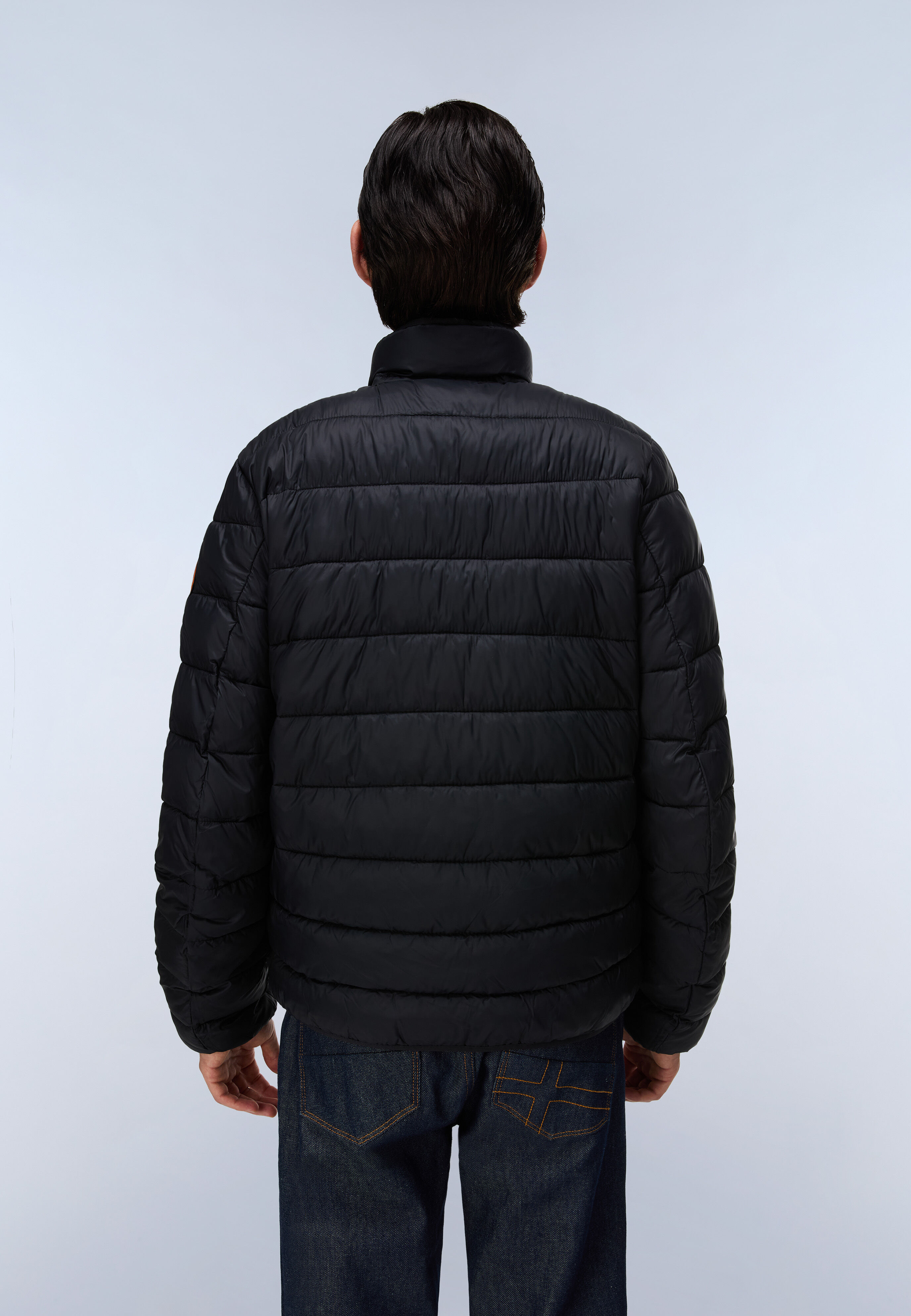 Steppjacke NAPAPIJRI "AERONS S 4 BLACK BEAUTY", Herren, Gr. 3XL, schwarz (schwarz beauty), Obermaterial: 100% Polyamid, Jacken Steppjacke, auch in grossen Grössen, aus Polyamid schwarz beauty 3XL