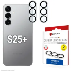 DISPLEX Full Cover Camera Lens Glass, Samsung Galaxy S25+ (2 Stück)