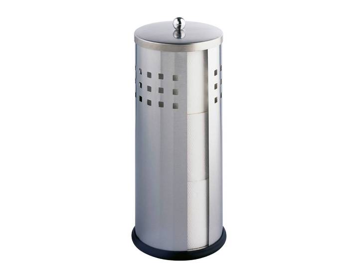 Dérouleur de papier toilette Ancona Acier inoxydable Argenté/Mat 34 x 13cm