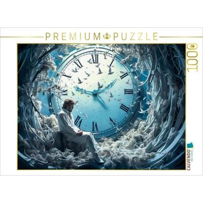 CALVENDO Puzzle Die Zeit | 1000 Teile Lege-Größe 64x48cm Foto-Puzzle für glückliche Stunden