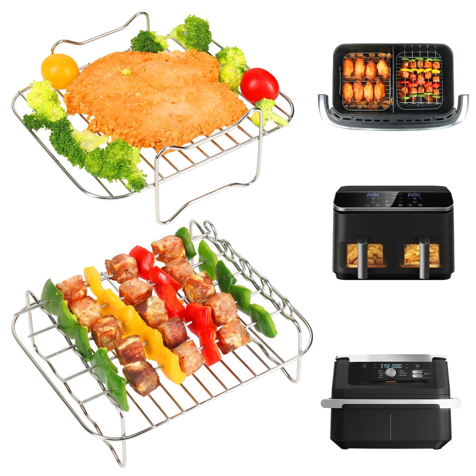 Selius Grillrooster voor Airfryer AF500EU 10,4L