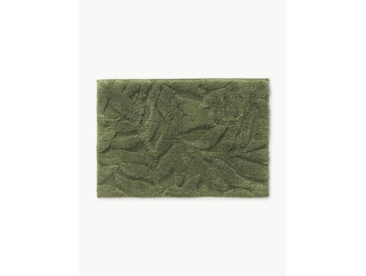 Tapis de bain avec motif haut-bas Leaf, antidérapant
