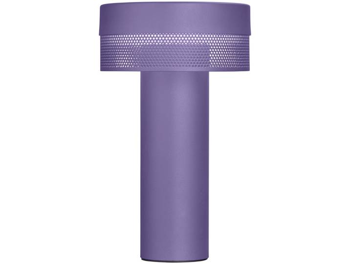 Tischlampe Mesh violett Metall H 24 cm 190 lm - LED - Lichtfarbe: Extra warmweiss - LED Energiesparlampen