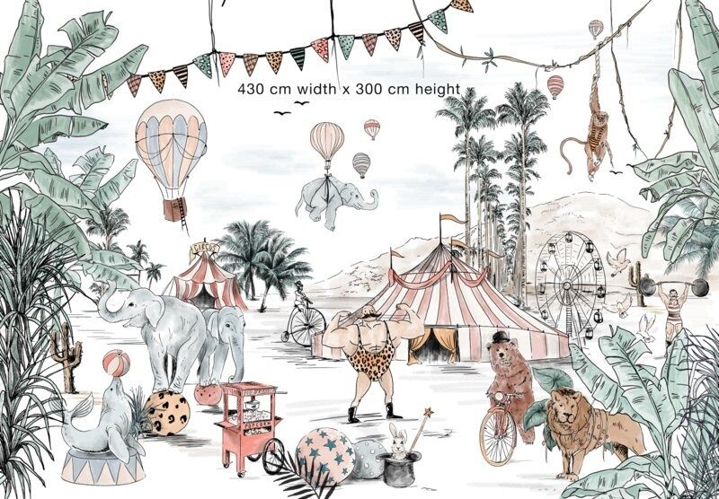 Annet Weelink Cirque Du Fantasy   8785280858207   Behang