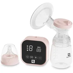 Lorelli Milchpumpe Lea elektrisch 180 ml Timer LED-Anzeige 4 Modi 9 Vakuumstufen rosa