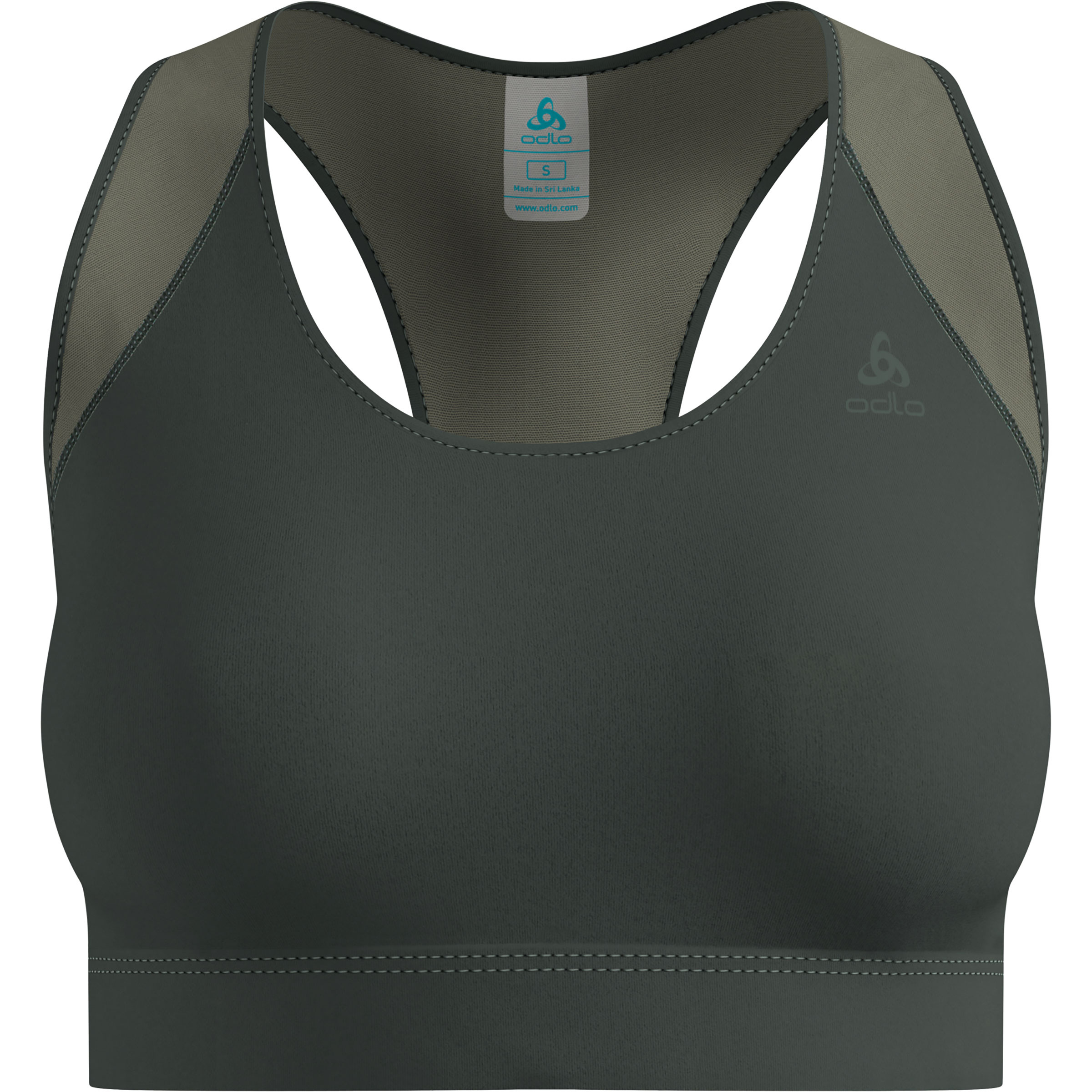 Odlo Medium Support Sport BH Damen Sport-BHs gruen Größe M Elastisch