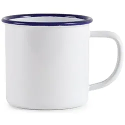 Olympia, Tasse, emaillierte Tassen -blau cl - Stk. (1x)