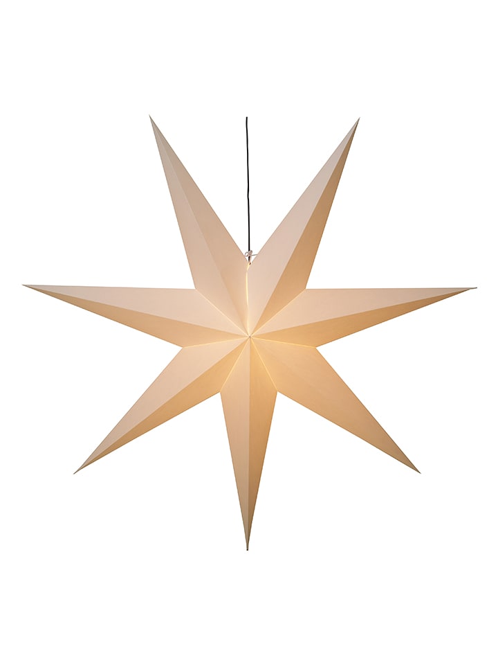 STAR Trading Papierstern "Frozen" in Weiß - Ø 140 cm - onesize