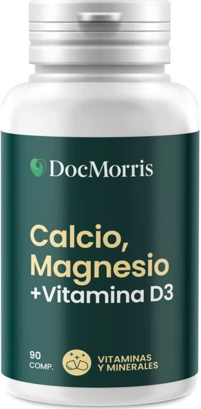 DocMorris Calcio, Magnesio + Vitamina D3 90Comp