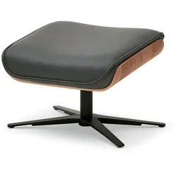 Musterring Hocker MR 276 Leder Grau Anthrazit