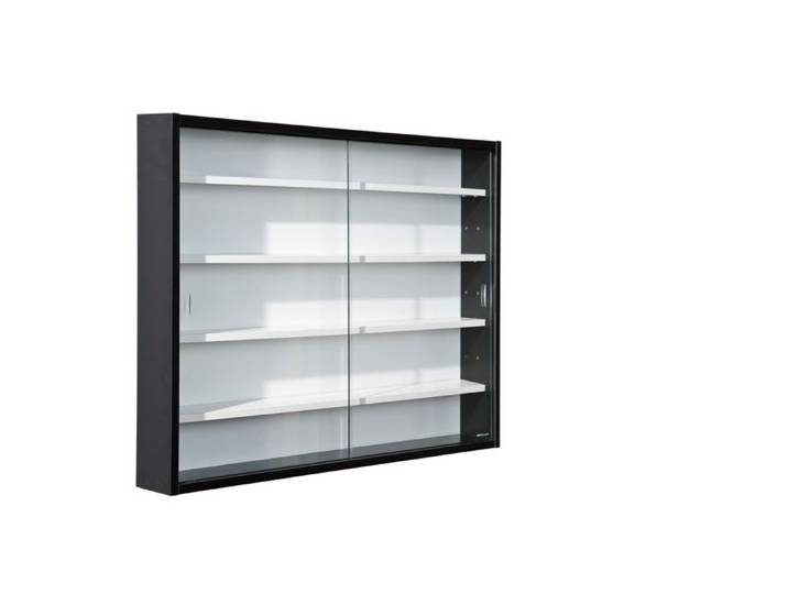 Inter Link Vitrine de collection COLLECTY noir/blanc