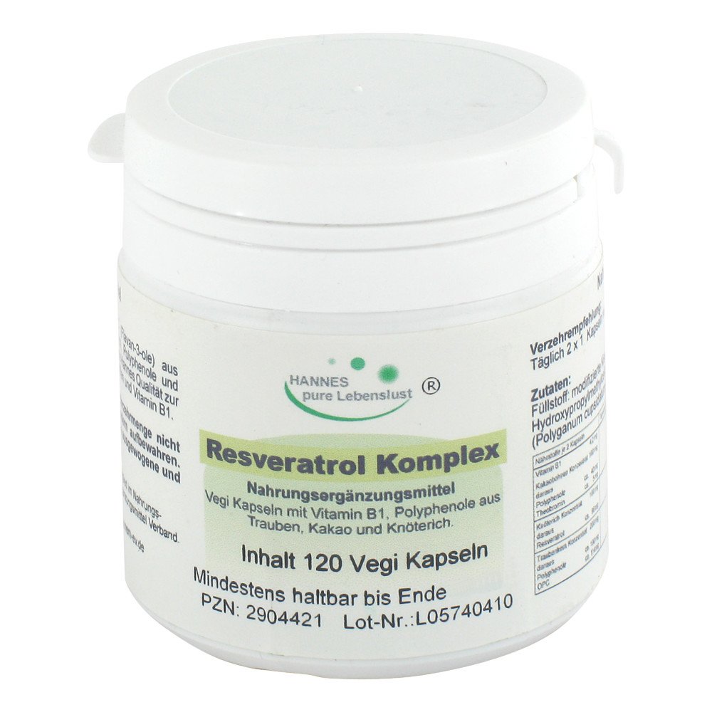 G & M Naturwaren Import GmbH & Co. KG Resveratrol Komplex Vegi Kapseln 02904421