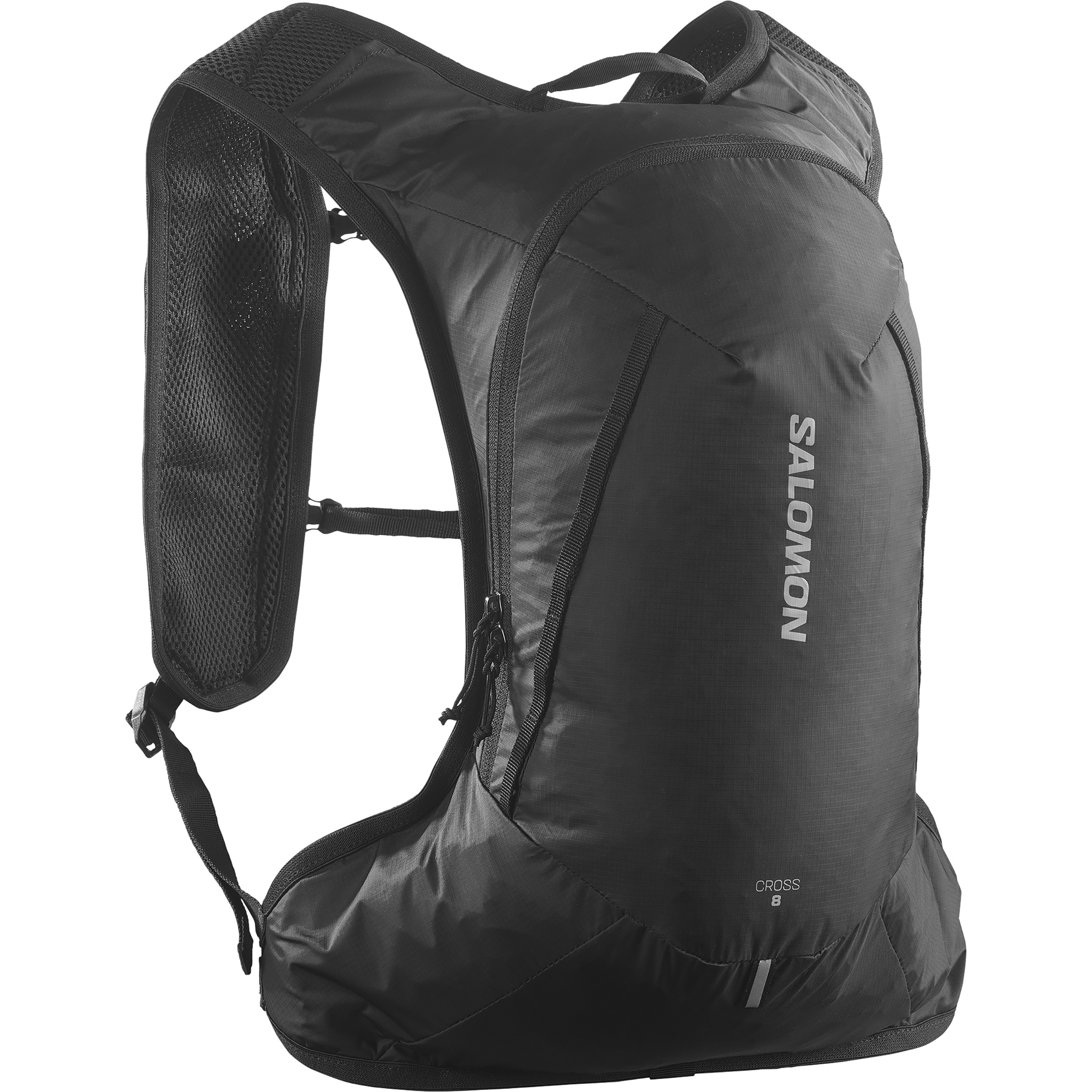Salomon Cross 8 Trailrunningrucksäcke schwarz Größe 8L Camping