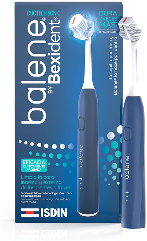 Isdin Brosse sonique Balene By Bexident Duotech #Bleue 1 unité