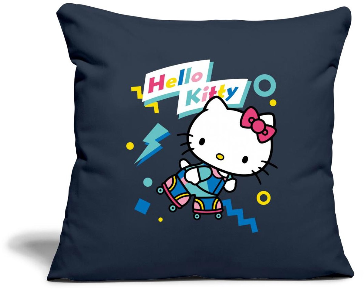Hello Kitty Jaren 90 Stijlen Met Rolschaatsen Sierkussenhoes, 45 x 45 cm