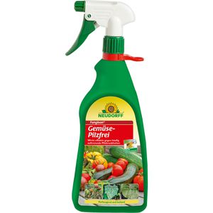 Neudorff Fungizid Fungisan Gemüse-Pilzfrei, anwendungsfertig, gegen Kraut- & Braunfäule, Echter & Falscher Mehltau, 1 Liter