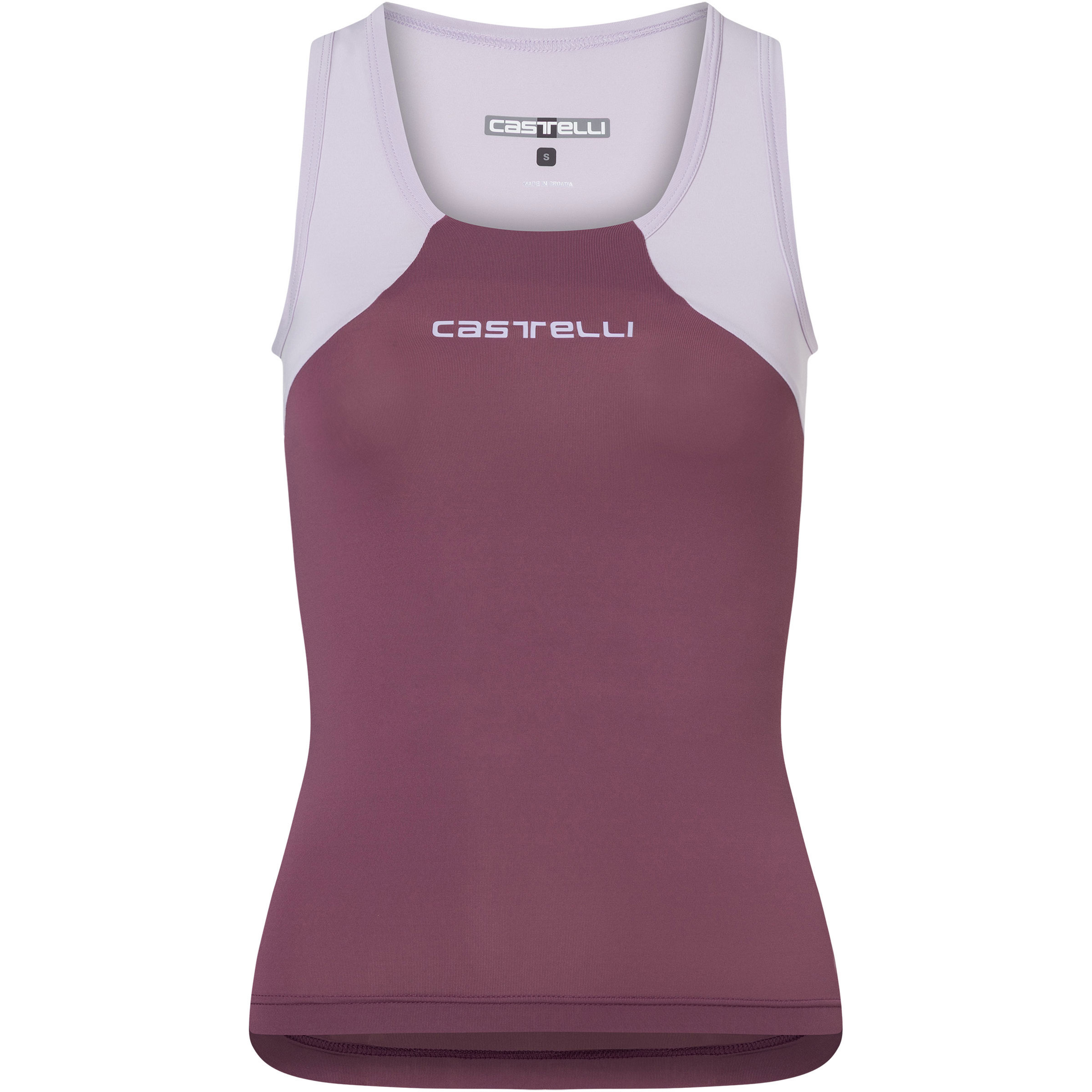 Castelli Sole Top Damen Radtrikots lila Größe XS Rennrad Elastisch